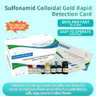 Cartão de detecção rápida de ouro coloidal de sulfonamida fornecedor