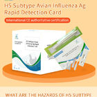 Cartão de teste rápido de antígeno do subtipo da gripe aviária (H5) fornecedor